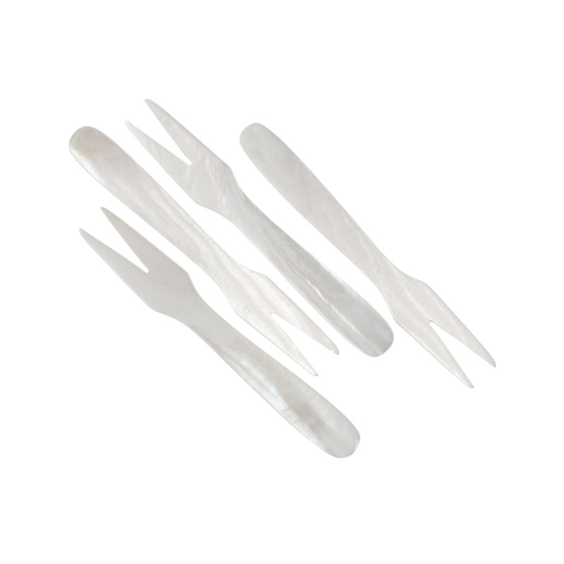 Seashell Forks, Set of 4