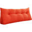 Lit à dossier assis en velours côtelé confortable, tête de lit, coussin de lecture, dossier triangulaire, compression-99222256-99222266