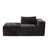 107" Compressed Sectional Sofas(Black)-231545650