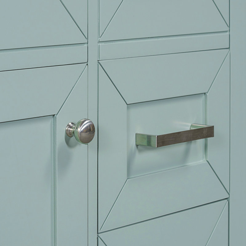 Meuble-lavabo avec tiroirs, meuble-lavabo avec tiroirs, Vert