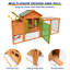 Poulailler en bois 80 "avec nichoir