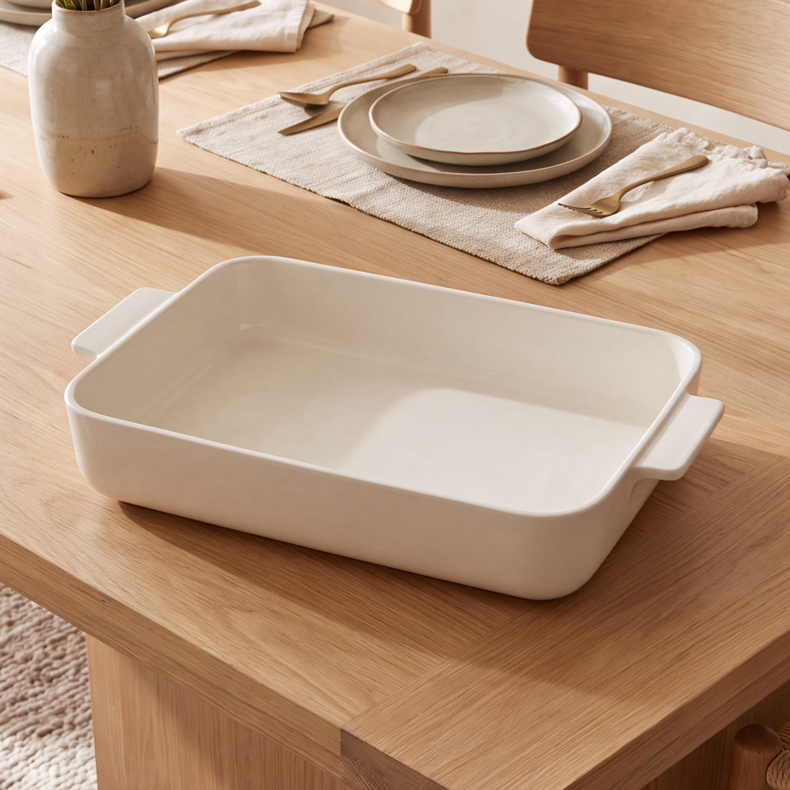 Villeroy and Boch Clever Cooking Baking Dish, 2.48" H x 11.5" L x 7.75" W