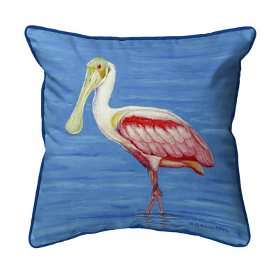 Housse et insert de coussin extérieur carré Dick's Spoonbill