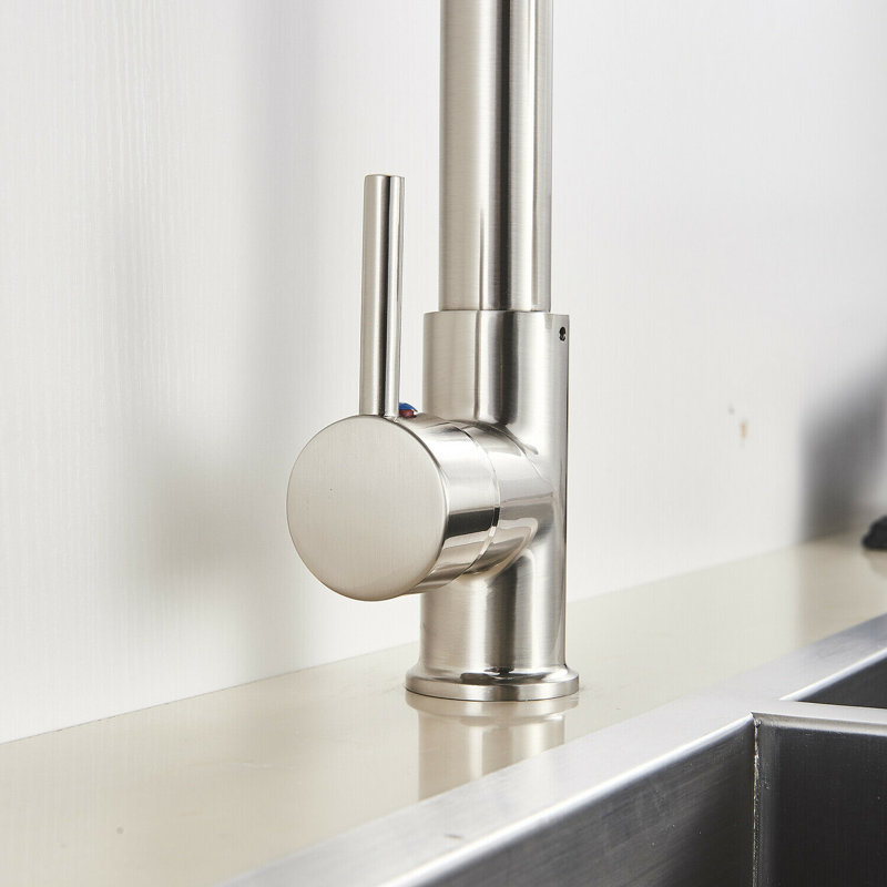 Belfry Kitchen Mascoutah Pull Out Kitchen Faucet