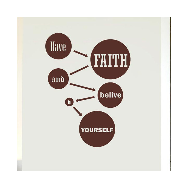 Wall Decal, Aqua Green, Medium