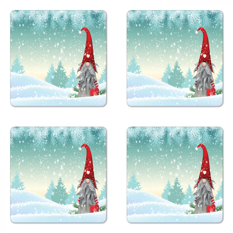 Sous-verre gnome