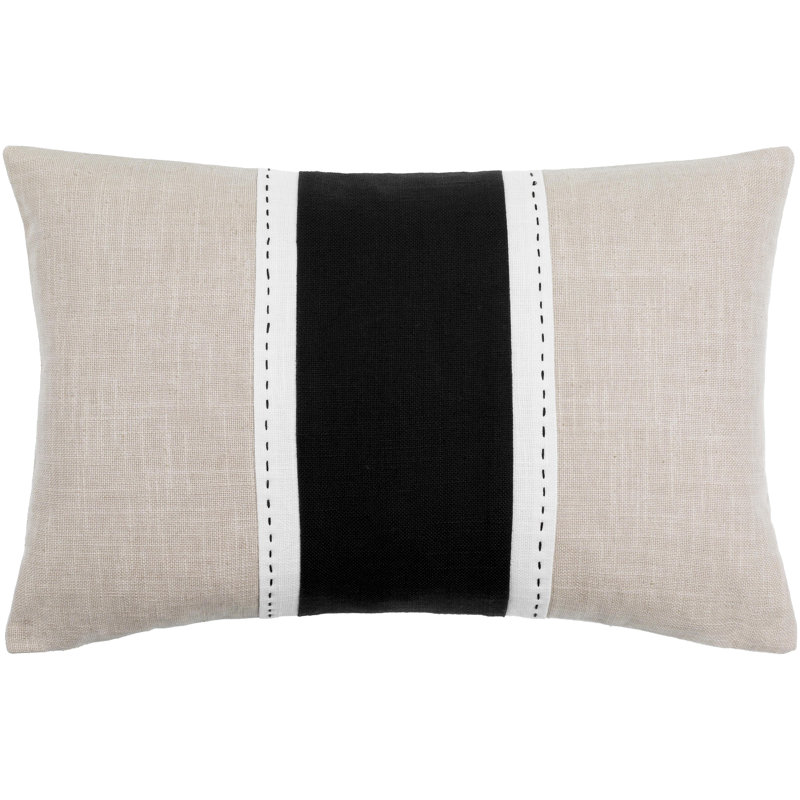 Cotton Lumbar Rectangular Pillow Cover, Pillow Cover Only - No Insert