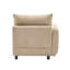 Canapé d'angle modulaire en velours 69 po 2 places-133264896-133264897