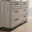 Commode double 6 tiroirs Earvin
