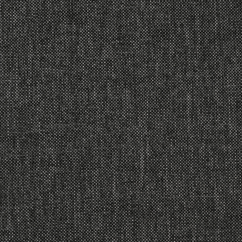 Chaise d'appoint à dossier solide gris et noyer foncé (ensemble de 2)