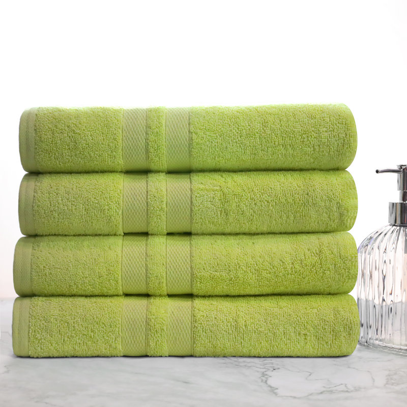 Blue Nile Mills Midweight Bath Towel, Celery