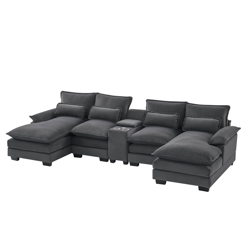 Kawamoto U-Shaped Sectional Sofa