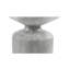 Table d'appoint peinte gris patiné