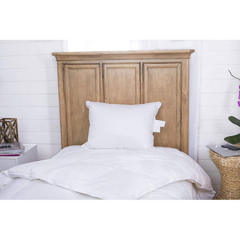 Wilmslow Medium Pillow, King Pillow: 20" x 36"