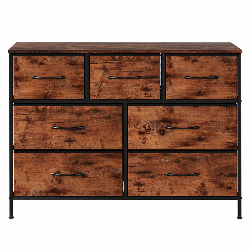 100 cm W Chest of 7 Drawers