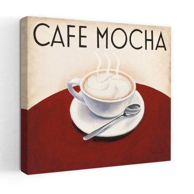 «Cafe Moderne V», art abstrait rétro