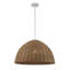 Luminaire suspendu tissé 1 lumière Pippa-409180026