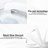 Smart Toilet With Foot Sensor Flip Seat, Heated Night , Self-Cleaning Nozzle, Remote Control, Auto Flush Off Flush, Silent Slow Down,