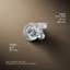 Pinstripe® Wall Mounted Robe Hook-3142028