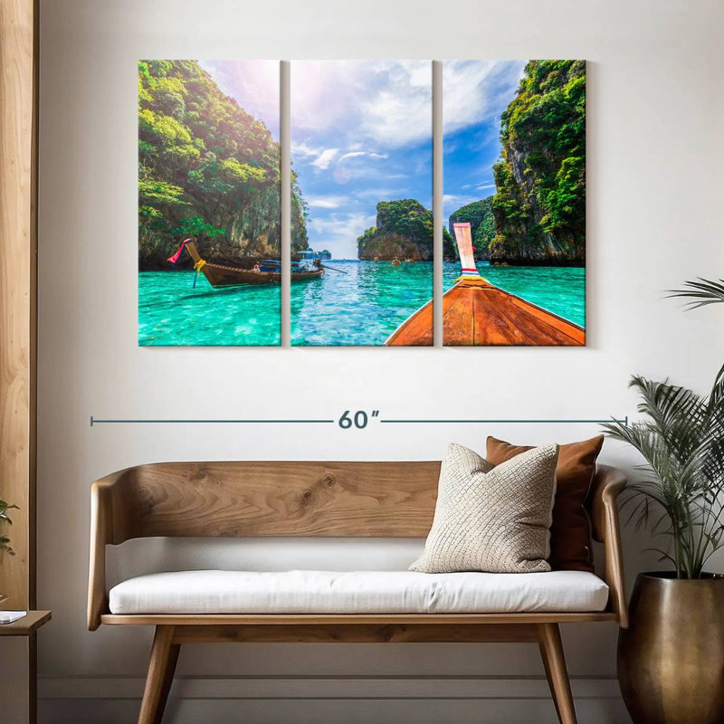 Gillard Ko Phi Phi Adventure, 32" H x 50" W