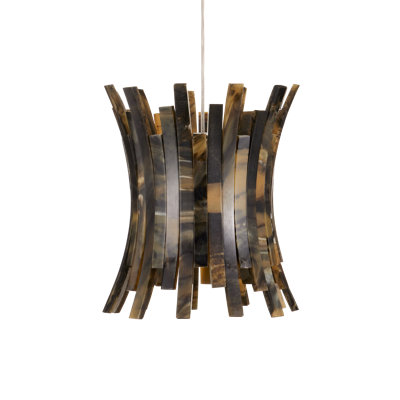 Alsop 1 - Light Silver Unique/Statement Pendant
