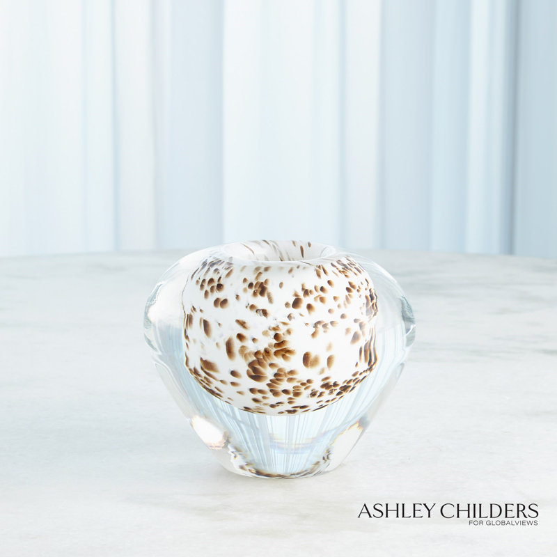 Livingston Vase-Brown Spots-Sm