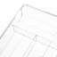 Adjustable Clear Drawer Organiser Tray with 4 Compartments