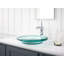 Spun Glass® ARTIST EDITIONS Oval Faceted Glass Bathroom Vessel Sink-11889129