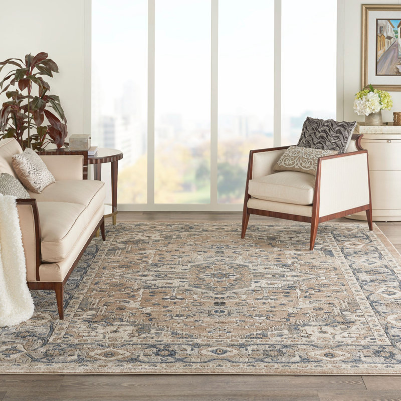 Oriental Area Rug, Rectangle 114 x 175cm