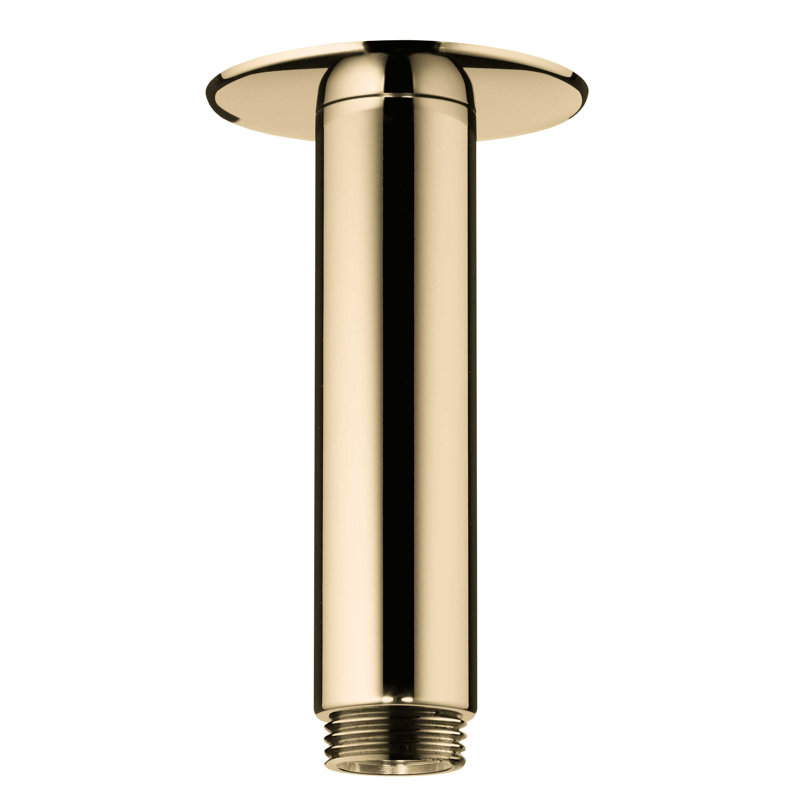 Tuyau d'extension Hansgrohe pour fixation au plafond, Or poli