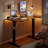 Naitik 48''W Height Adjustable Metal Base with Desk-944821159