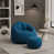 Microfibre bleue