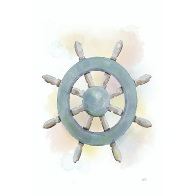 Ship's Wheel - Wrapped Canvas Painting