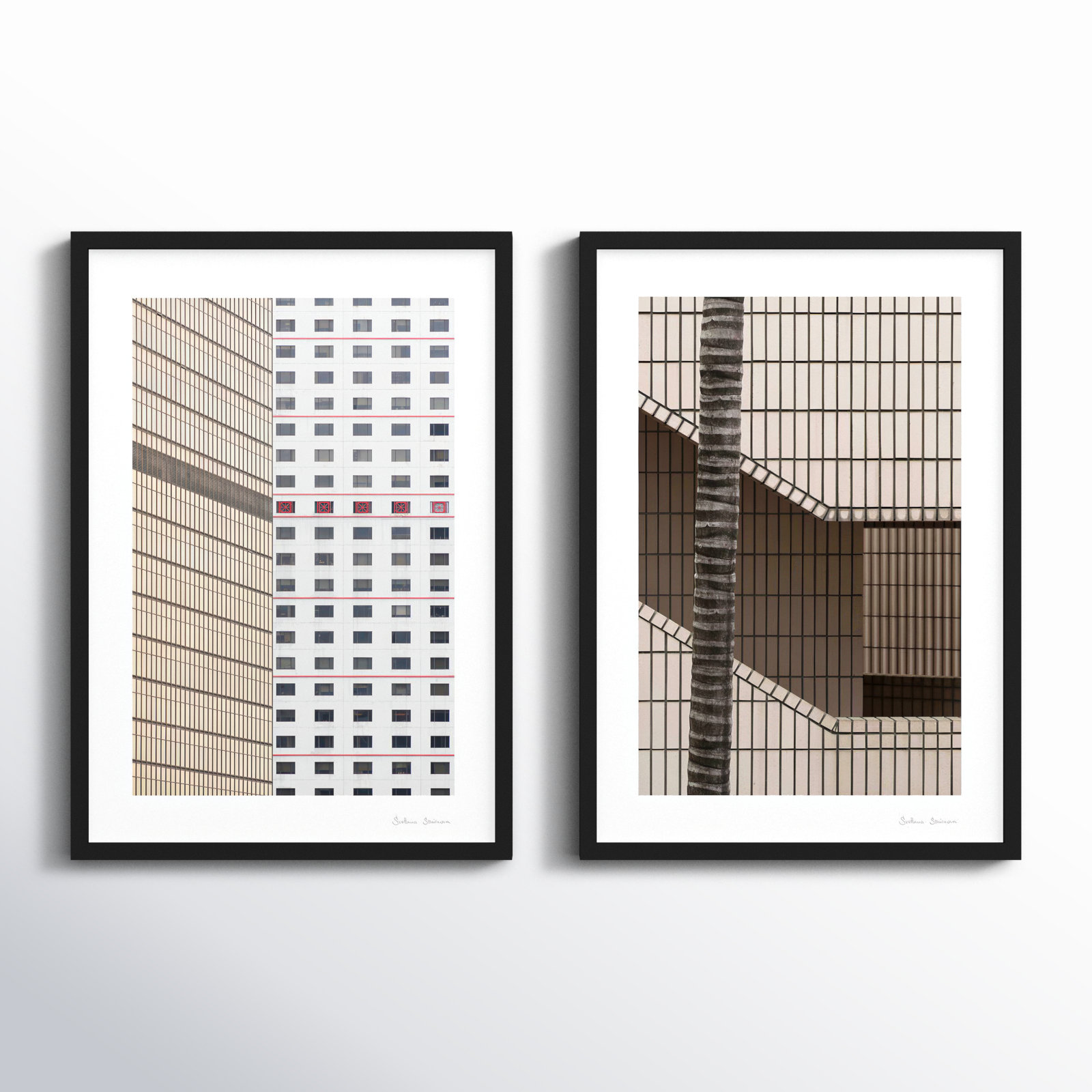 Loui "Hong Kong" Photo Print, Black, 20" H x 14" W x 1.25" D