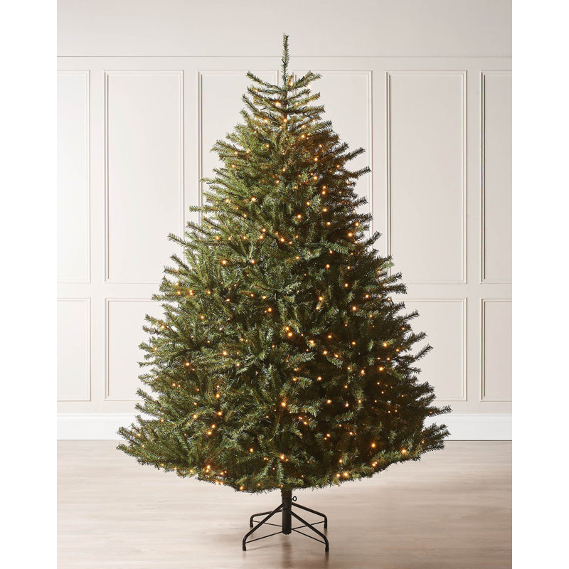 Lighted Artificial Christmas Tree, 6' H