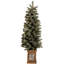 3.94' H Lighted Artificial Pine Christmas Tree