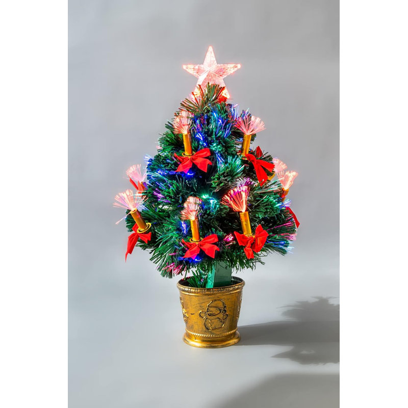 2' H Lighted Artificial Christmas Tree