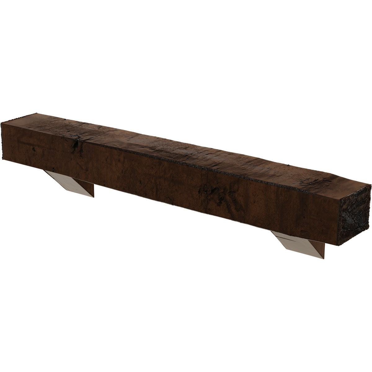 PCI Enterprises Knotty Pine Faux Wood Fireplace Mantel Kit W/ Breckinridge  Corbels | Wayfair