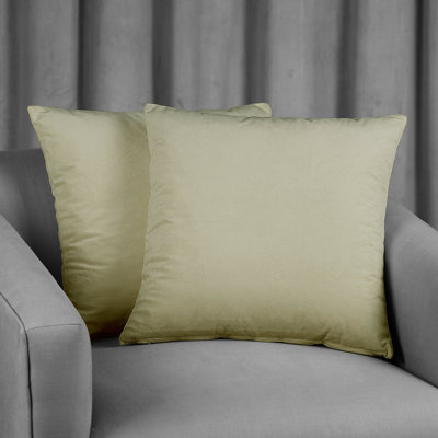 Signature Velvet Throw Pillow Covers - Decorative Pillow Covers