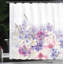 Rideau de douche simple rose Burma-22028410