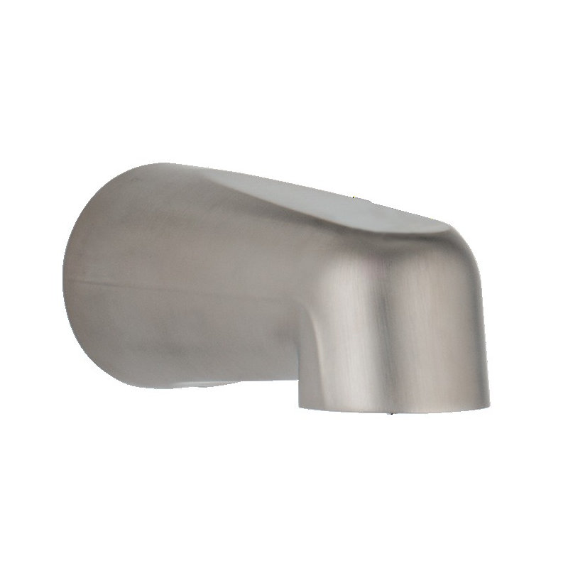 Garniture de bec de baignoire murale, Chrome