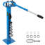 Compact Bender Metal Manual Floor Type 7 Dies 1-3"  Fabrication Metal Pedestal Solid Handle Telescoping Mountable 117.2cm Handle Rod Tube for Shape Steel, Iron, Wrought Iron, Brass, Copper