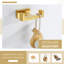 Crochet double pour salle de bain mural-55775127