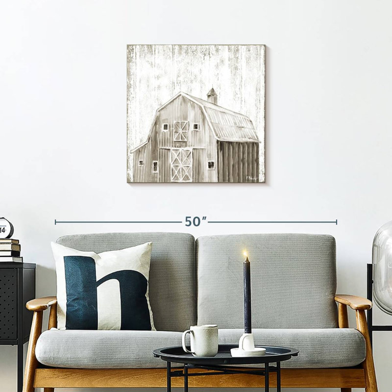 Lilie grange en bois blanc I, H 24 po x l 24 po