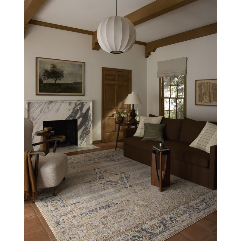 Loloi Forlini Natural / Ivory Area Rug, Rectangle 4' x 6'