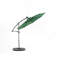Parasol de marché à DEL 10 pi (vert foncé) (sans base)-1899266350
