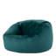 Kingston Velvet Bean Bag and Square Footstool-63656897