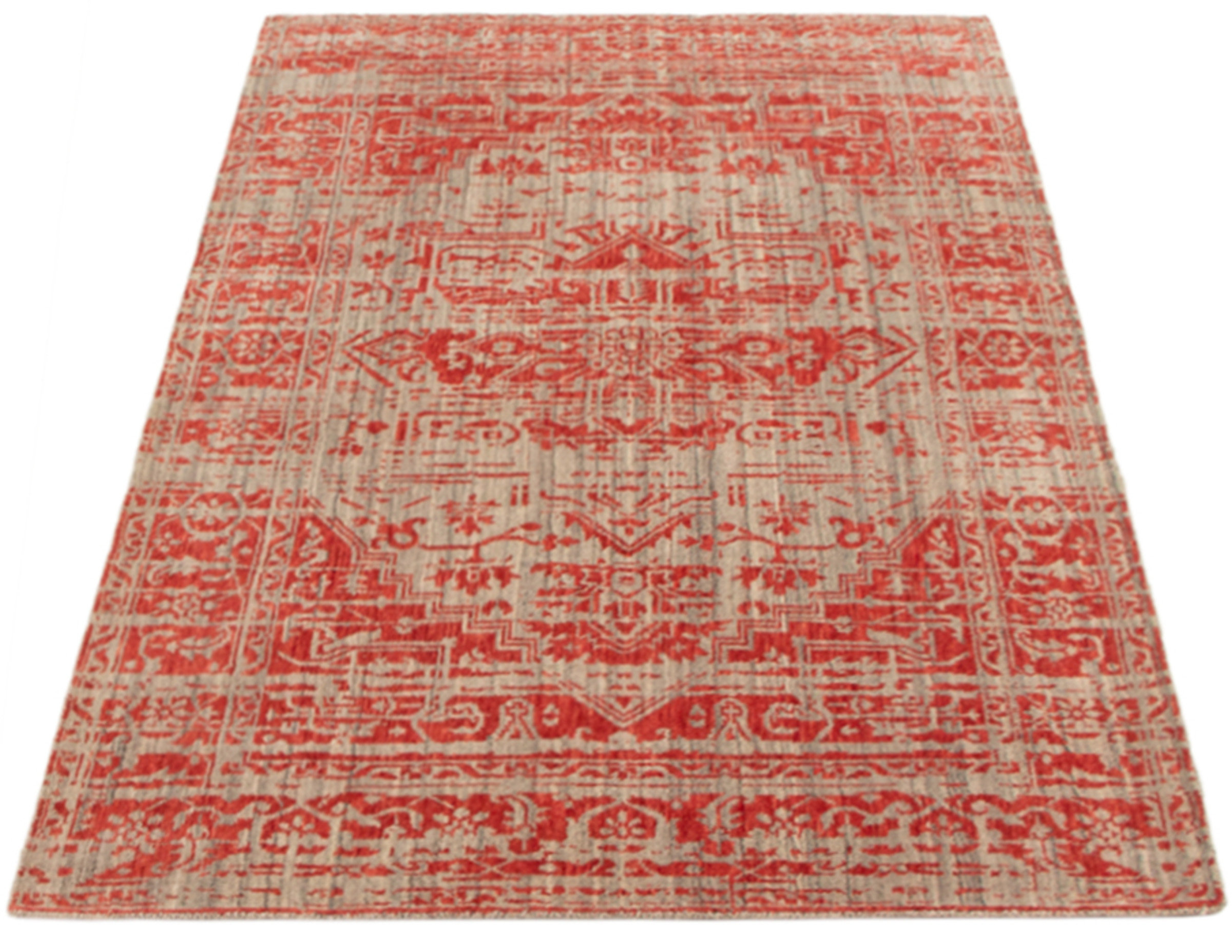 Foundry Select Mcmillion Luribaft Dark Red Rug 5'0