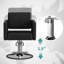Fauteuils de coiffeur pour coiffeur, noir-370897465