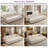 113'' U-Shaped Pull-Out Sofa Bed With Storage Chaise-89332601